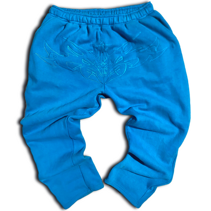 Blue Butterfly Sweatpants