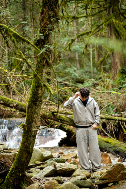 Grey Butterfly Tracksuit